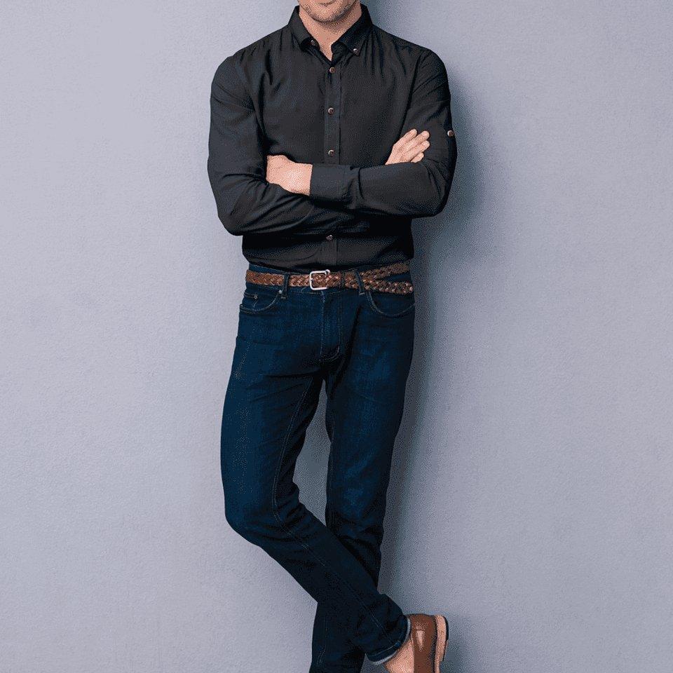 Hemploom - Elegant Hemp Shirt in BlackMen's WearHemploom - Elegant Hemp Shirt in Black | Organic Hemp Clothing