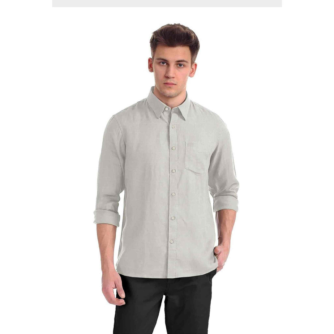 Hemploom - Elegant Hemp Shirt in GreyMen's WearHemploom - Elegant Hemp Shirt in Grey | Organic Hemp Clothing