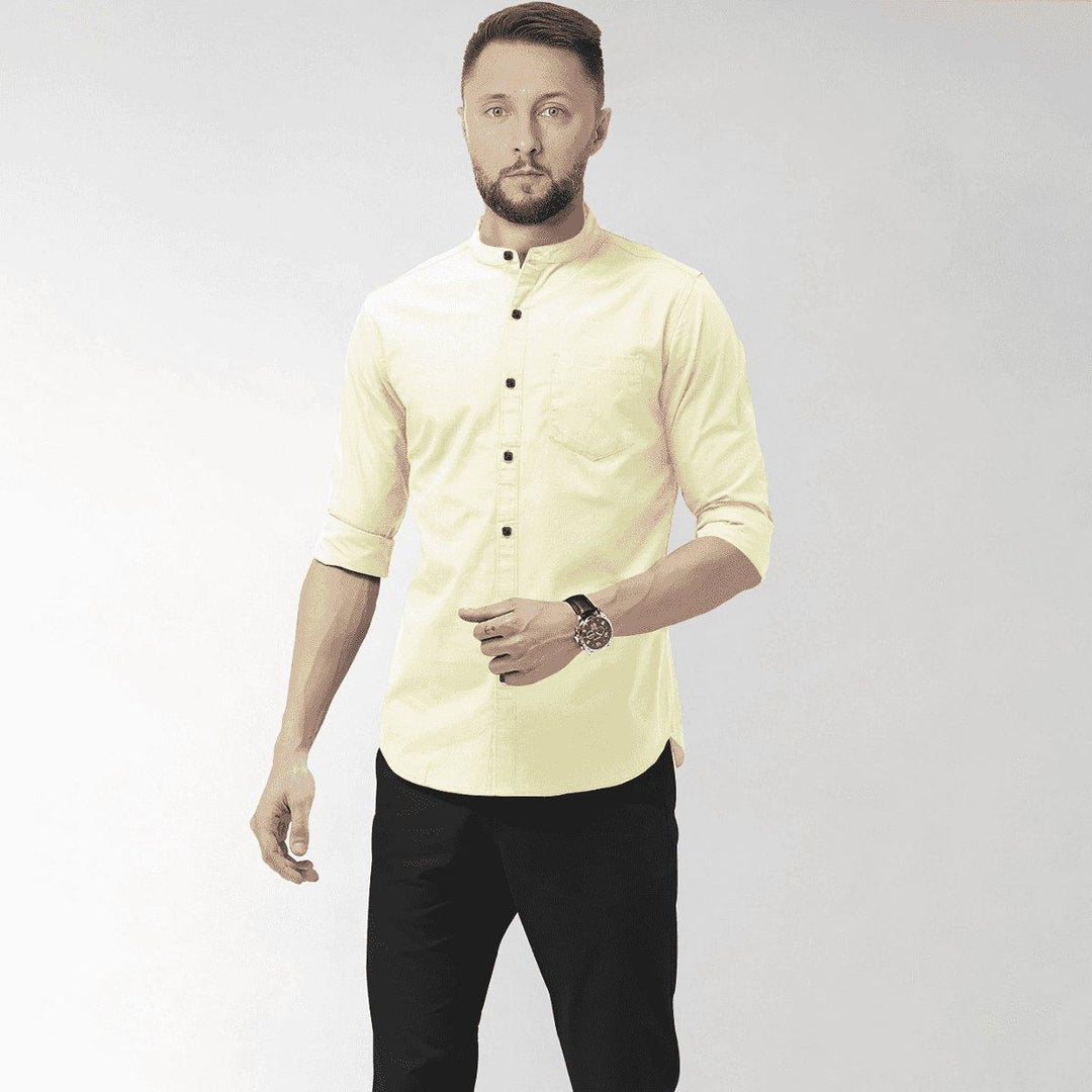 Hemploom - Elegant Hemp Shirt in Light GreenMen's WearHemploom - Elegant Hemp Shirt in Light Green | Organic Hemp Clothing