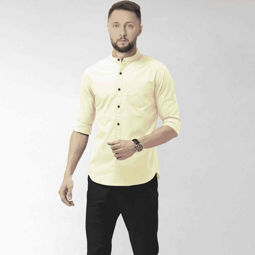 Hemploom - Elegant Hemp Shirt in Light GreenMen's WearHemploom - Elegant Hemp Shirt in Light Green | Organic Hemp Clothing