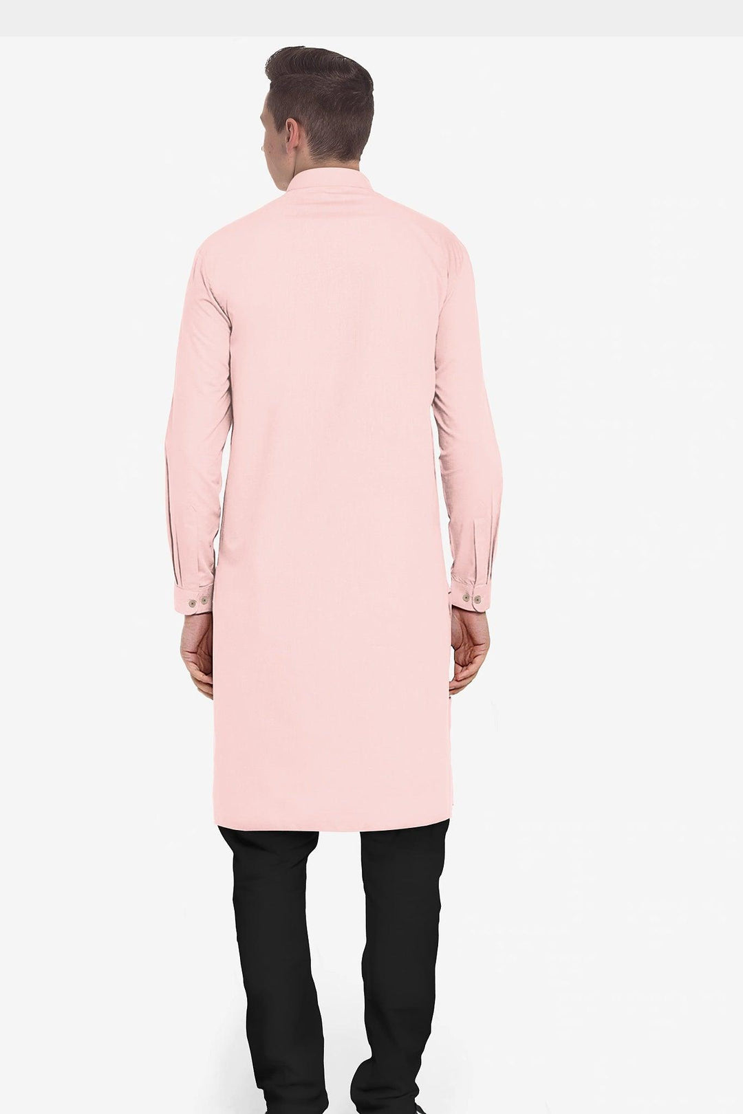 Hemploom - Festive Hemp Kurta in Light PinkMen's WearHemploom - Festive Hemp Kurta in Light Pink | Hemp Clothing for Men