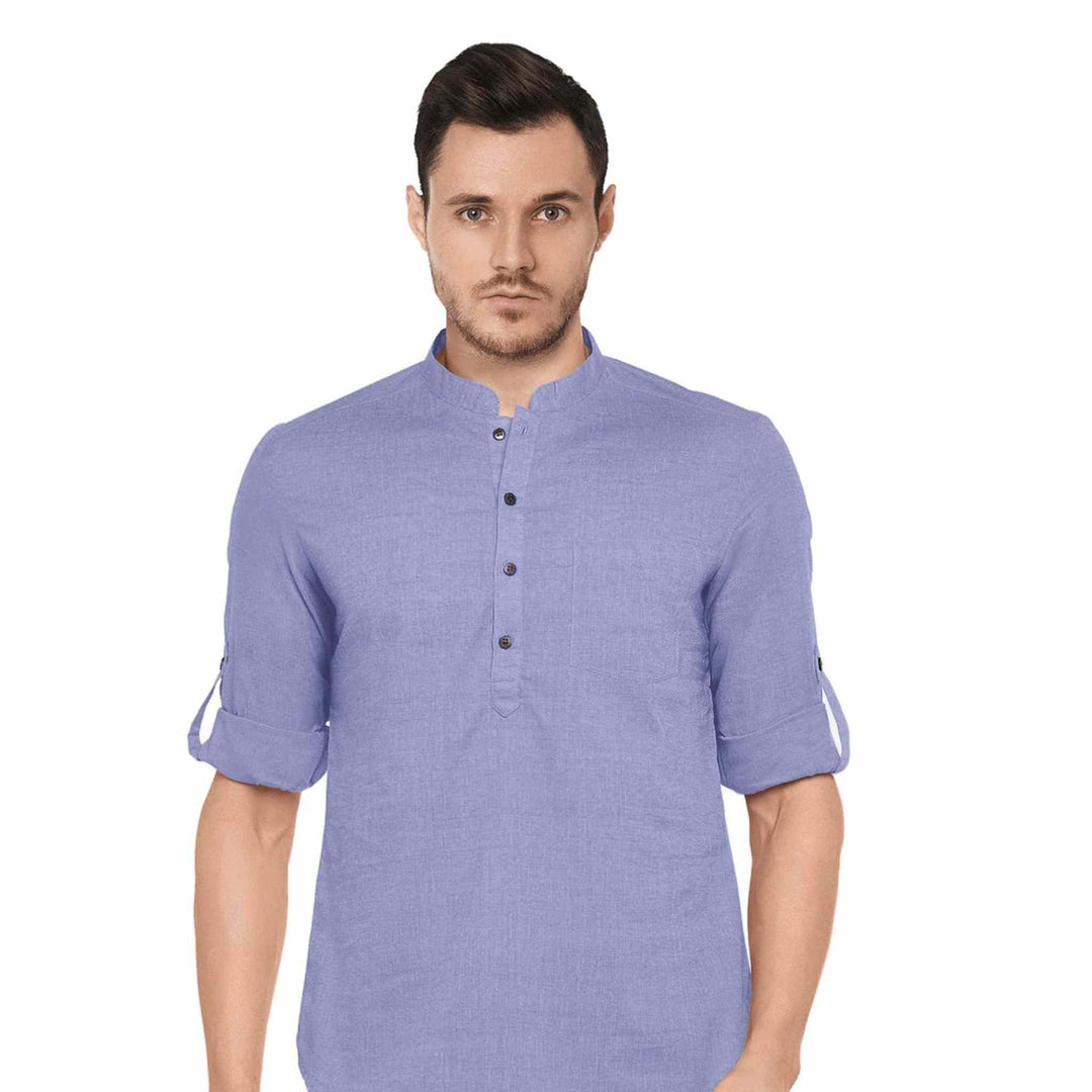 Hemploom - Festive Hemp Kurta in Sweet LavenderMen's WearHemploom - Festive Hemp Kurta in Sweet Lavender | Hemp Clothing for Men