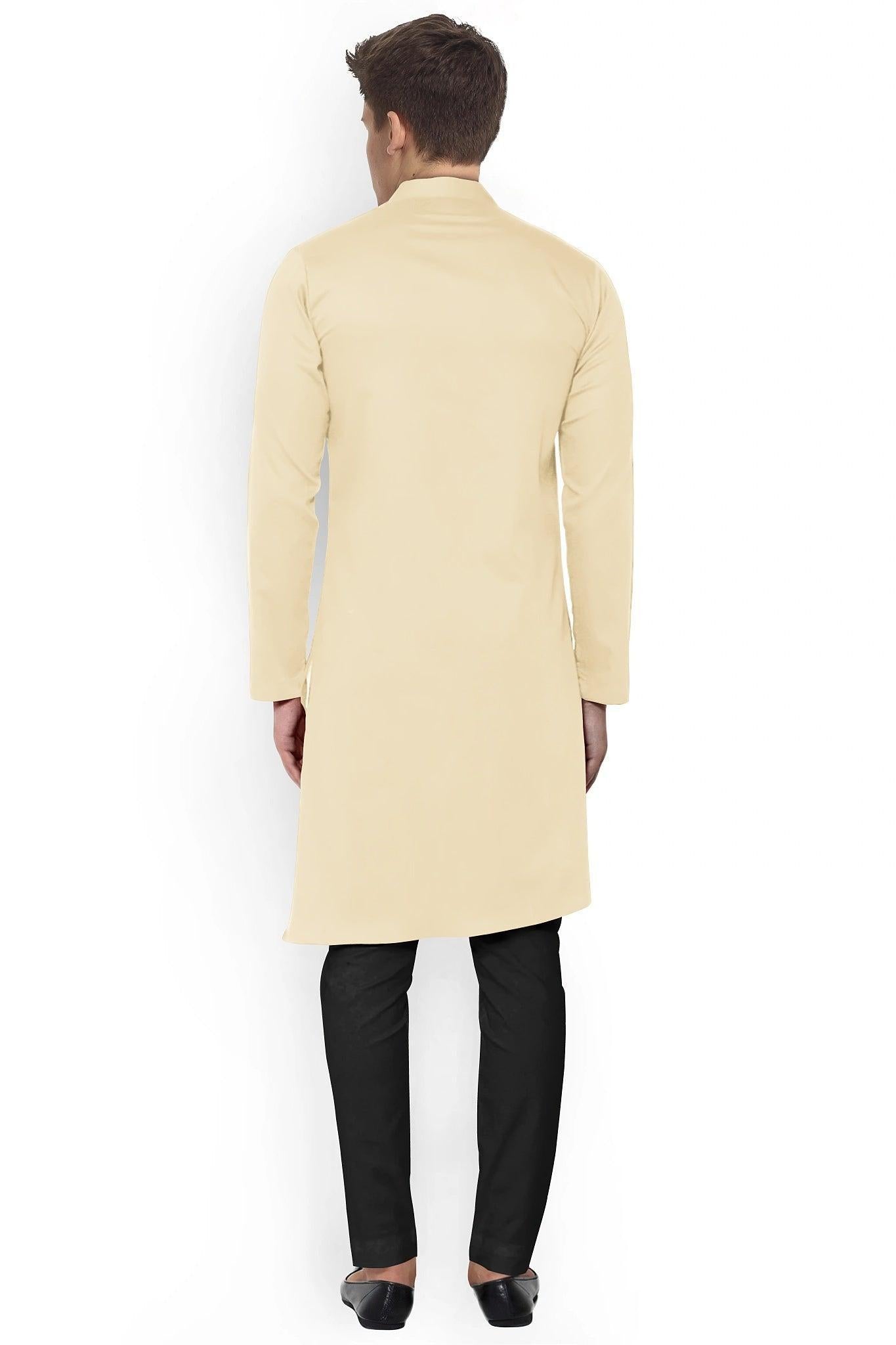 Hemploom - Festive Hemp Kurta in Yellow Colour.