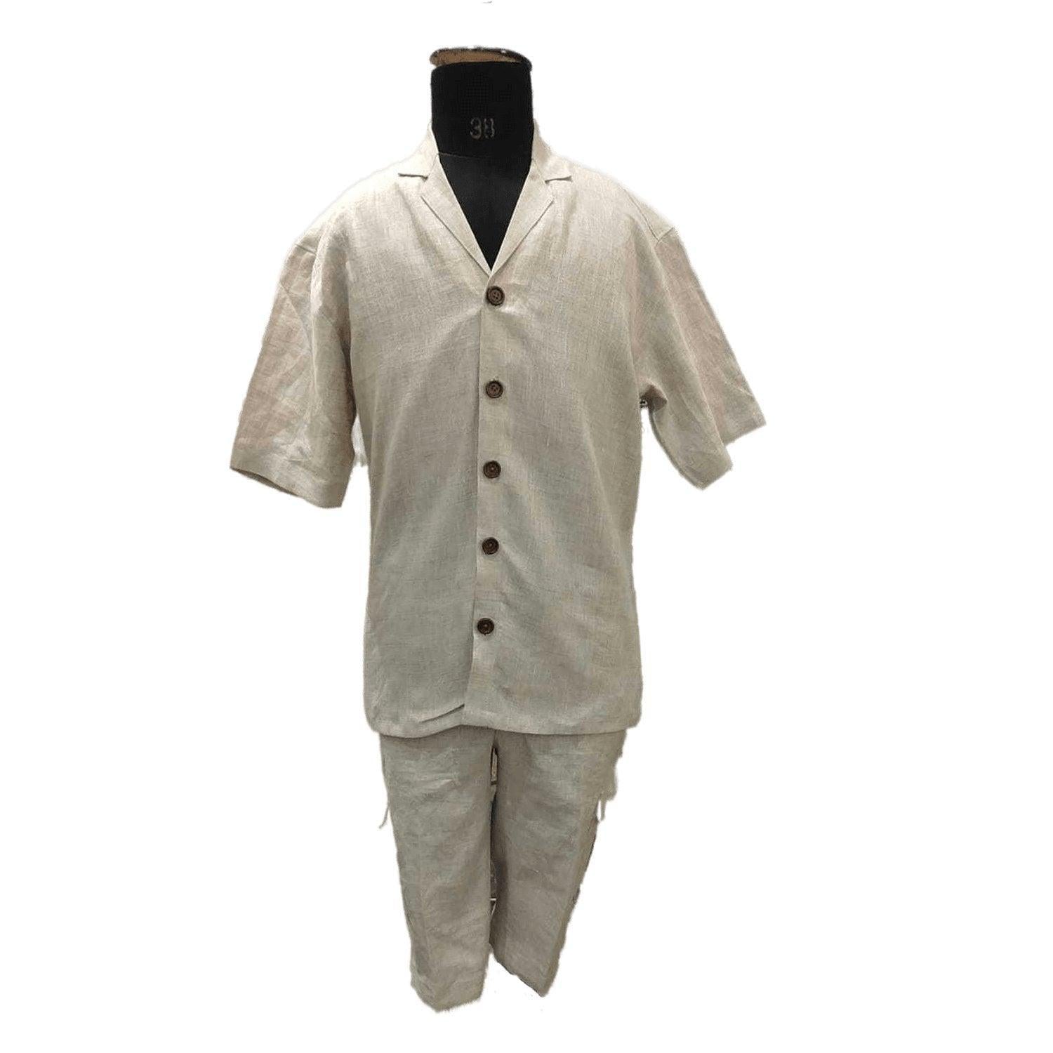 Hemploom - Natural Hemp Co-ord Set.