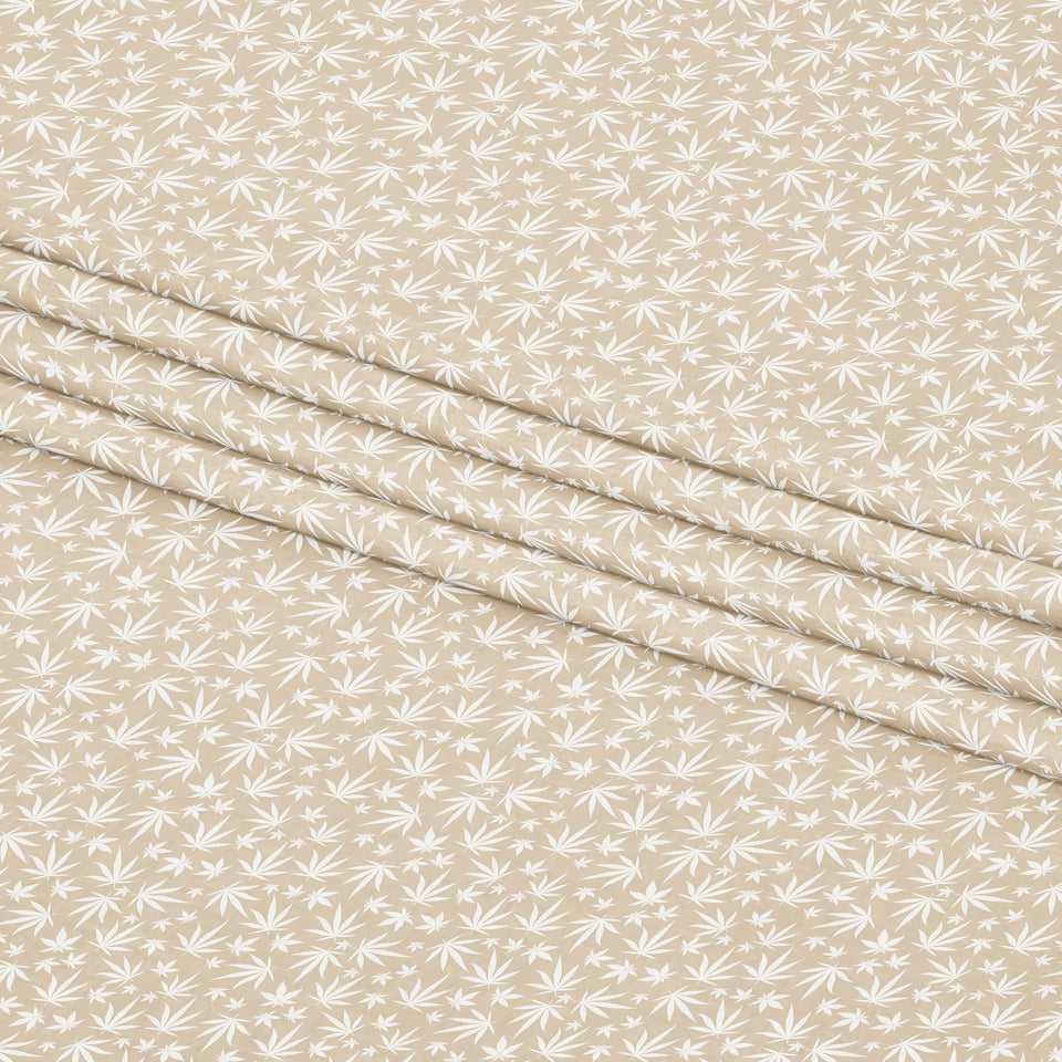 Hemploom - Nature-Inspired Hemp Shirt in Leaf Print.