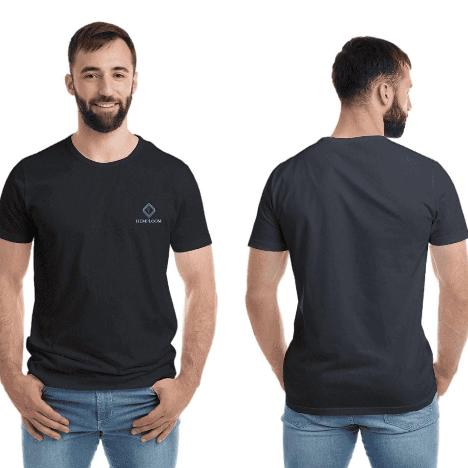 Hemploom - Sustainable Hemp Blend T-Shirt - Black.