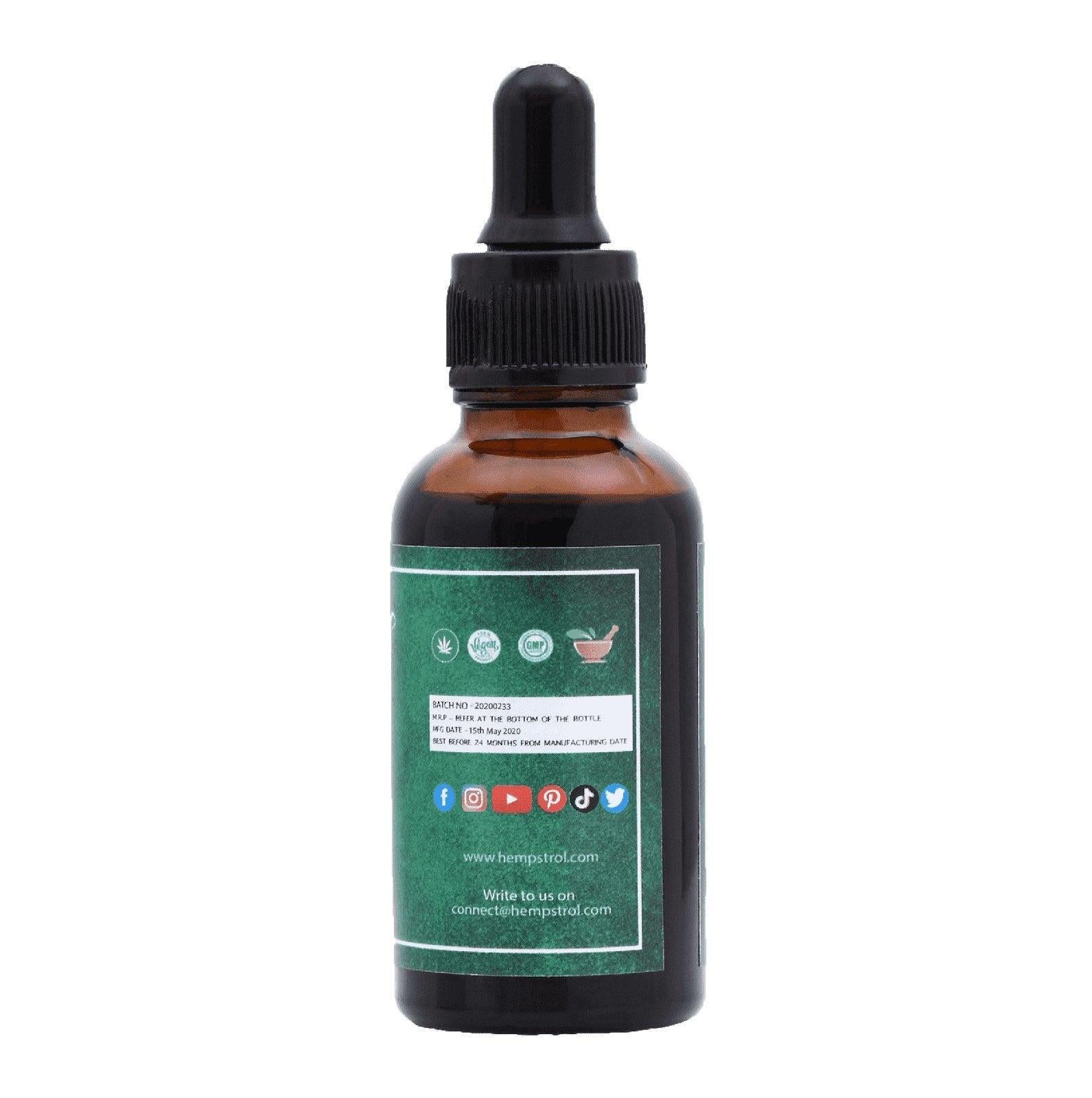 Hempstrol Full Spectrum CBD Oil 15 ml 900 mg.