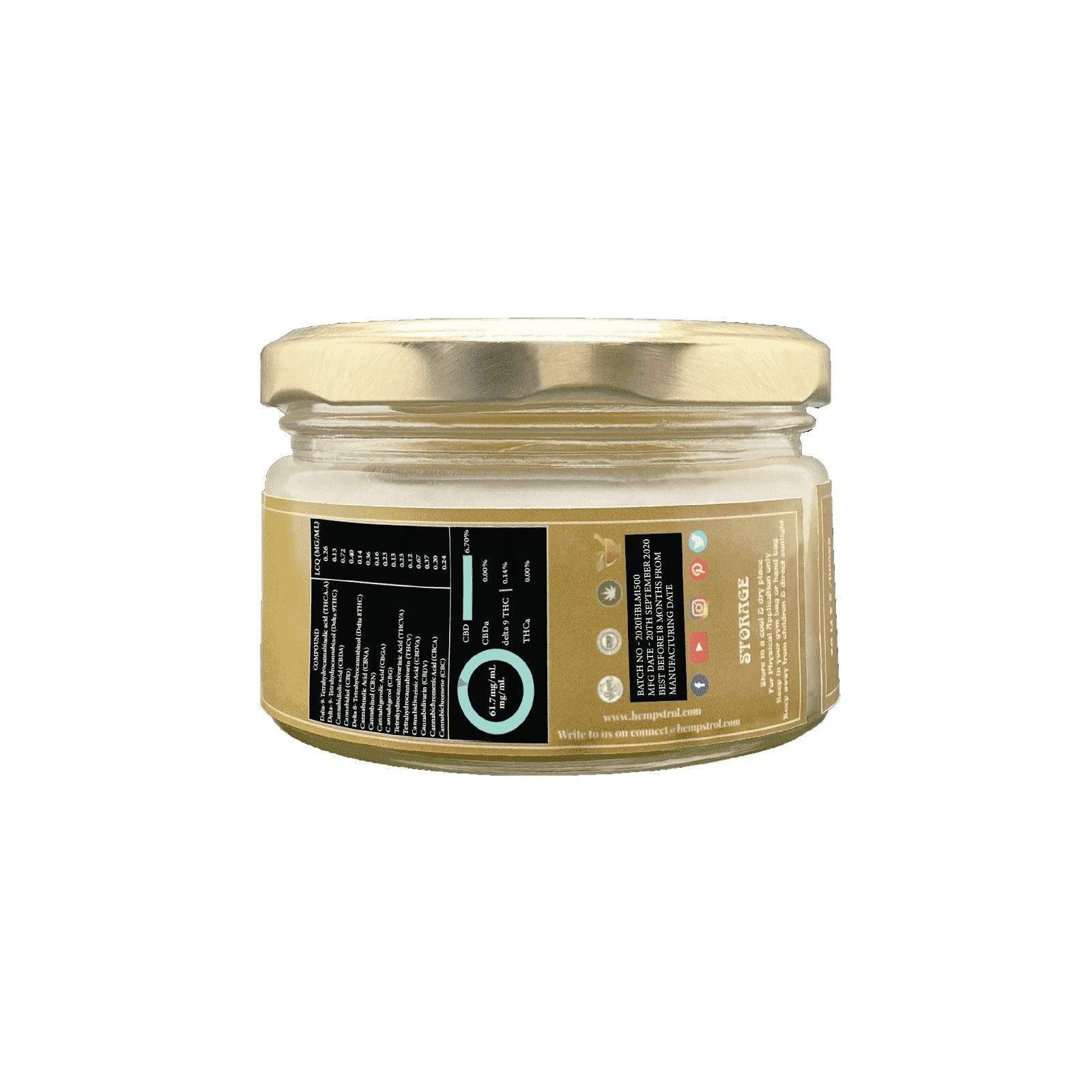 Hempstrol Full Spectrum Skin & Pain Management CBD Oil Balm (1000mg -1500mg).