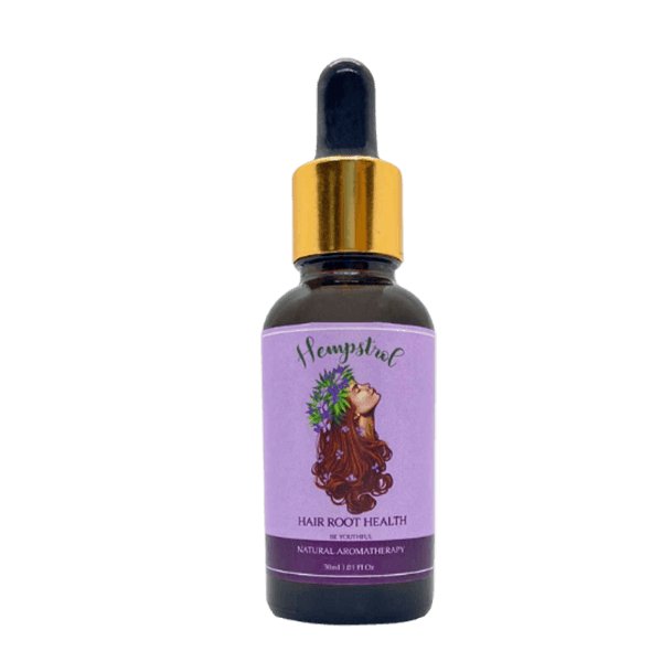 Hempstrol Natural Aromatherapy Hair Root Health Oil - CBD Store India