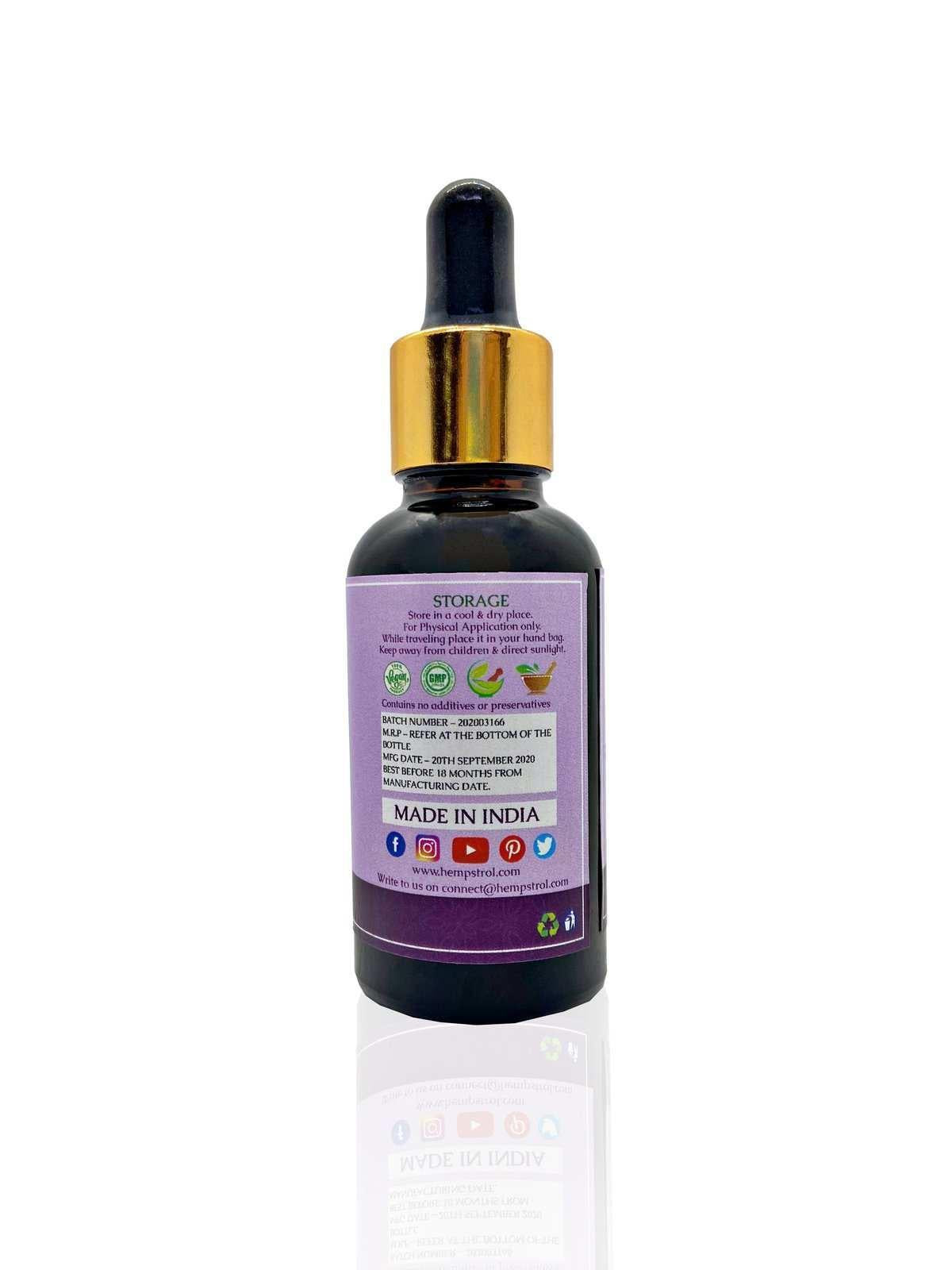 Hempstrol Natural Aromatherapy Hair Root Health Oil.