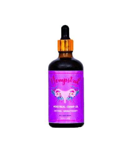 Hempstrol Natural Aromatherapy Menstrual Cramp Relief Oil.