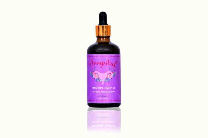 Hempstrol Natural Aromatherapy Menstrual Cramp Relief Oil - CBD Store India