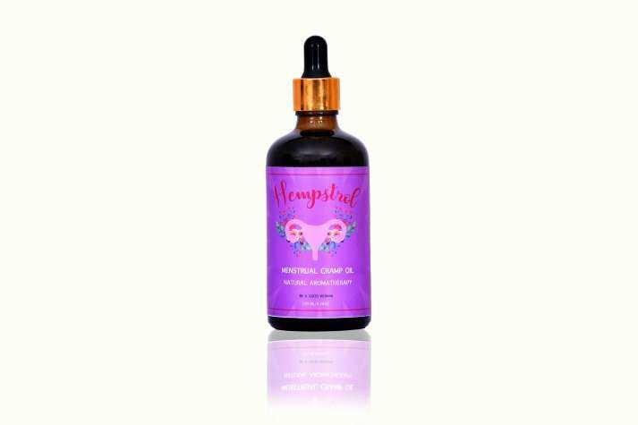 Hempstrol Natural Aromatherapy Menstrual Cramp Relief Oil.