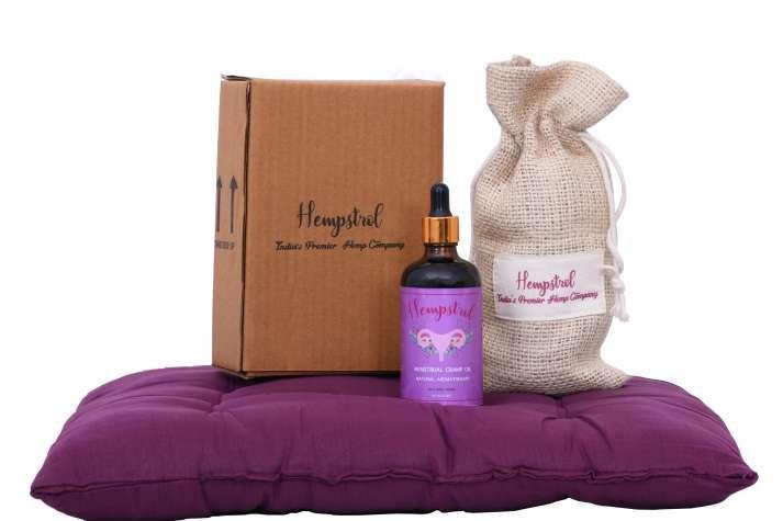 Hempstrol Natural Aromatherapy Menstrual Cramp Relief Oil.