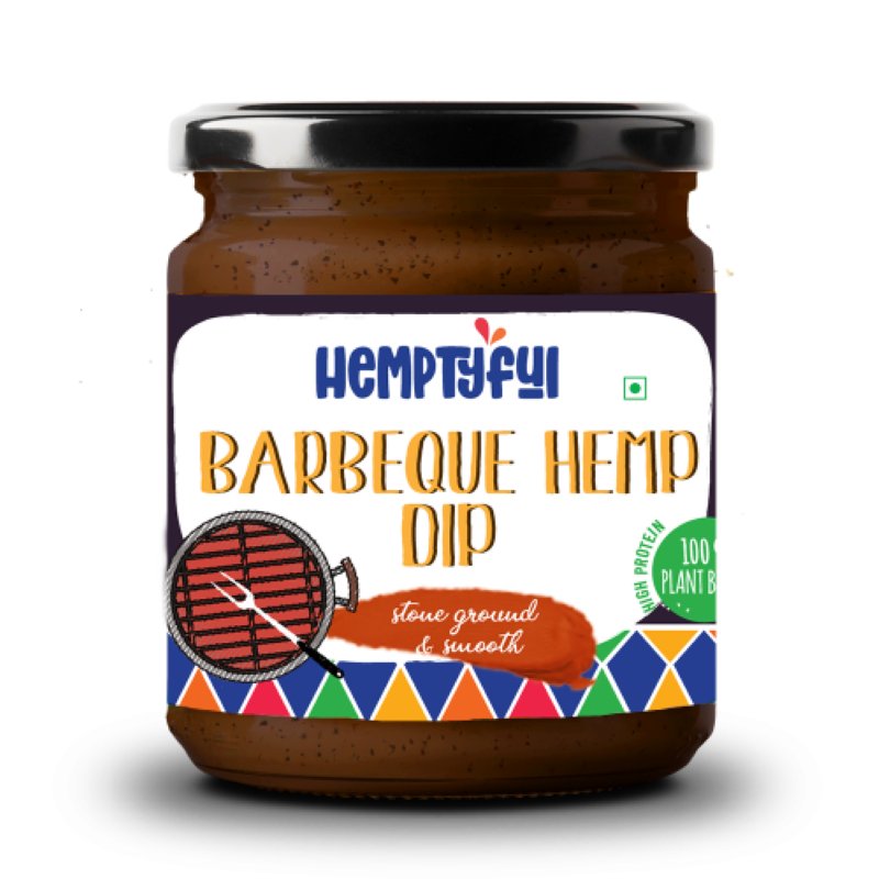 Hemptyful - Barbeque Hemp Dip (180gm) - CBD Store India