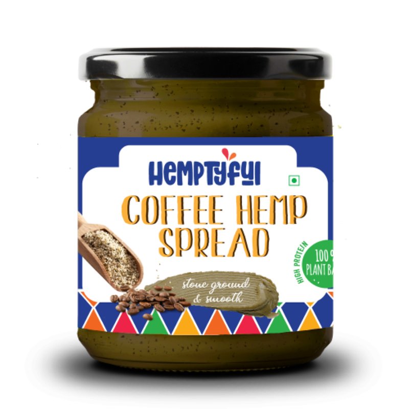 Hemptyful - Coffee Hemp Spread (180gm) - CBD Store India