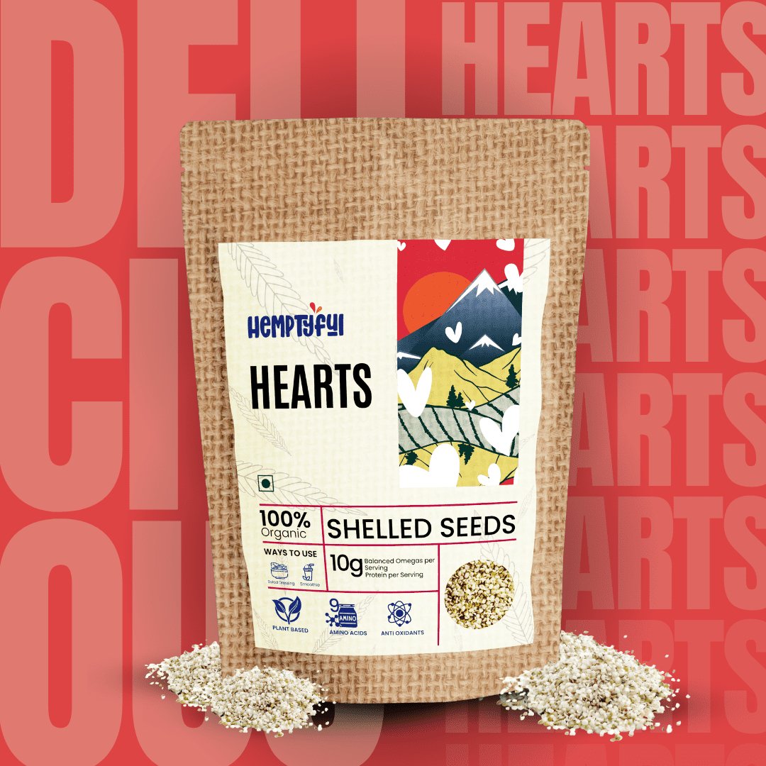 Hemptyful - Hemp Hearts | Hulled Hemp Seeds - CBD Store India