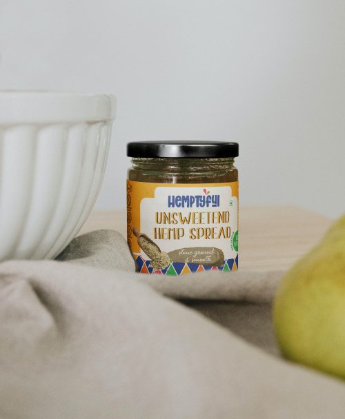 Hemptyful - Unsweetened Hemp Spread (180gm) - CBD Store India