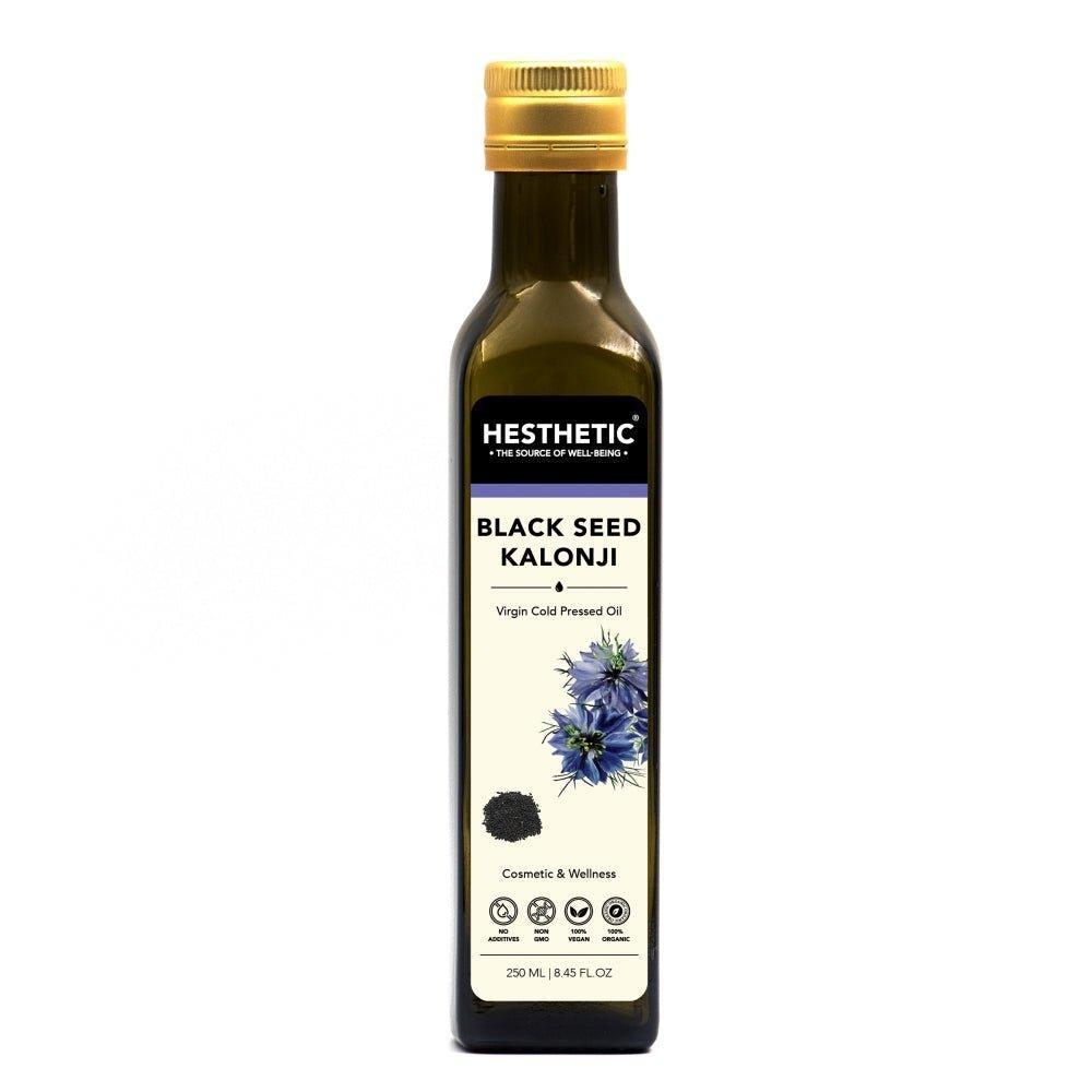 Hesthetic Cold Press Black Cumin Seed (Kalonji) Oil.