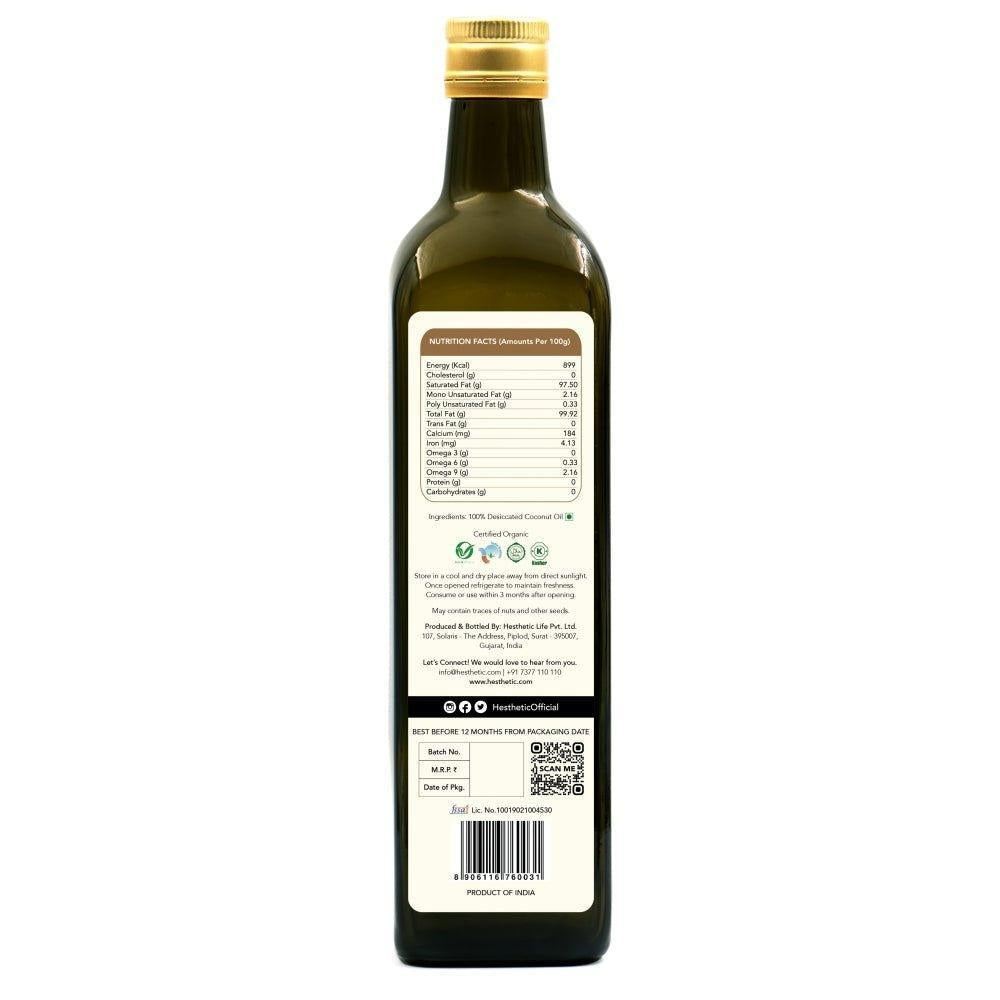 Hesthetic Cold Press Coconut Oil.