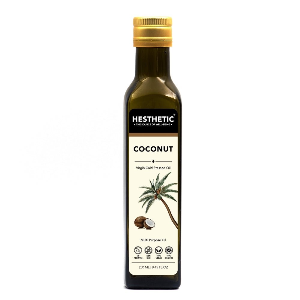 Hesthetic Cold Press Coconut Oil - CBD Store India