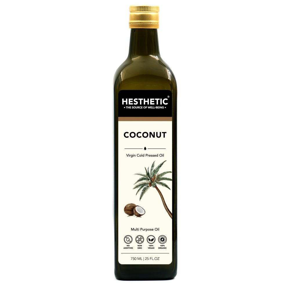 Hesthetic Cold Press Coconut Oil - CBD Store India