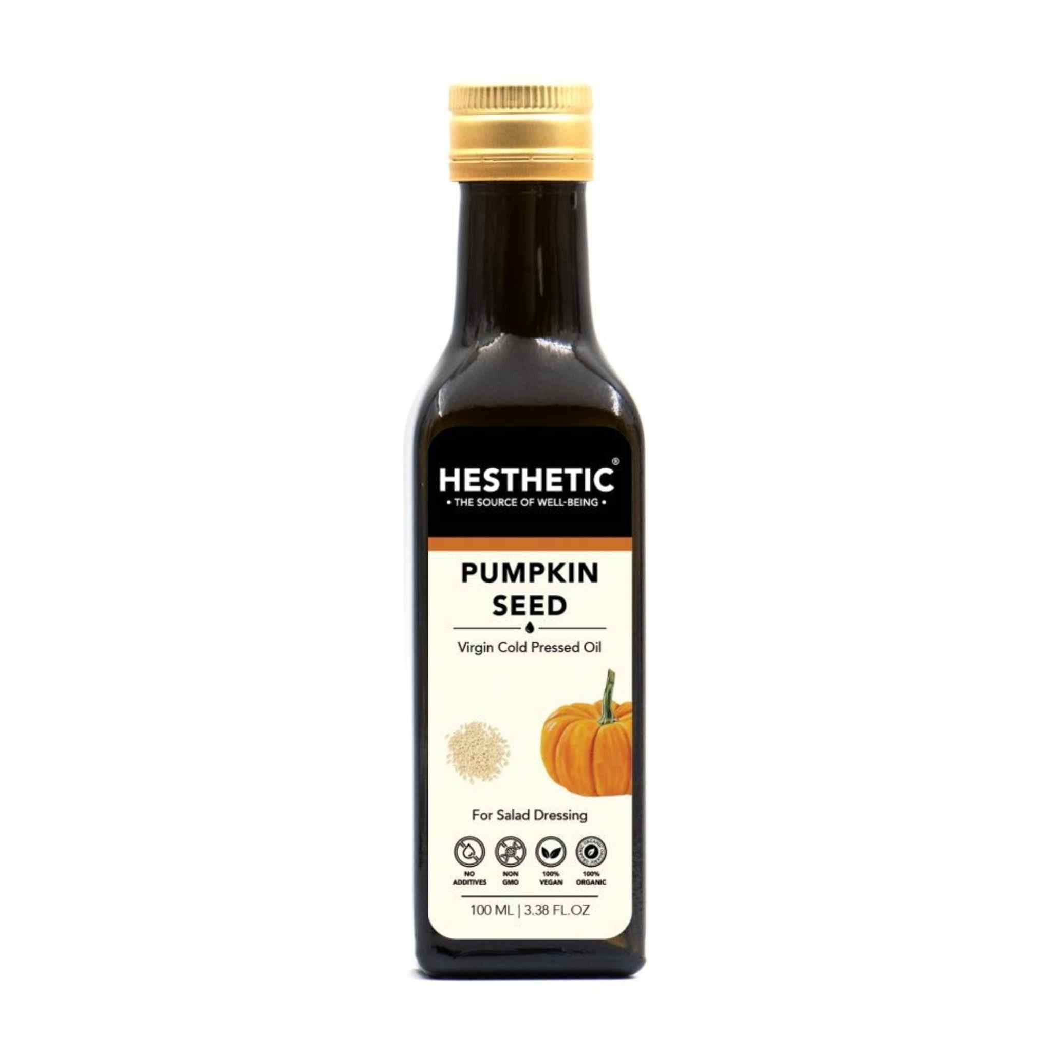 Hesthetic Cold Press Pumpkin Seed Oil - CBD Store India