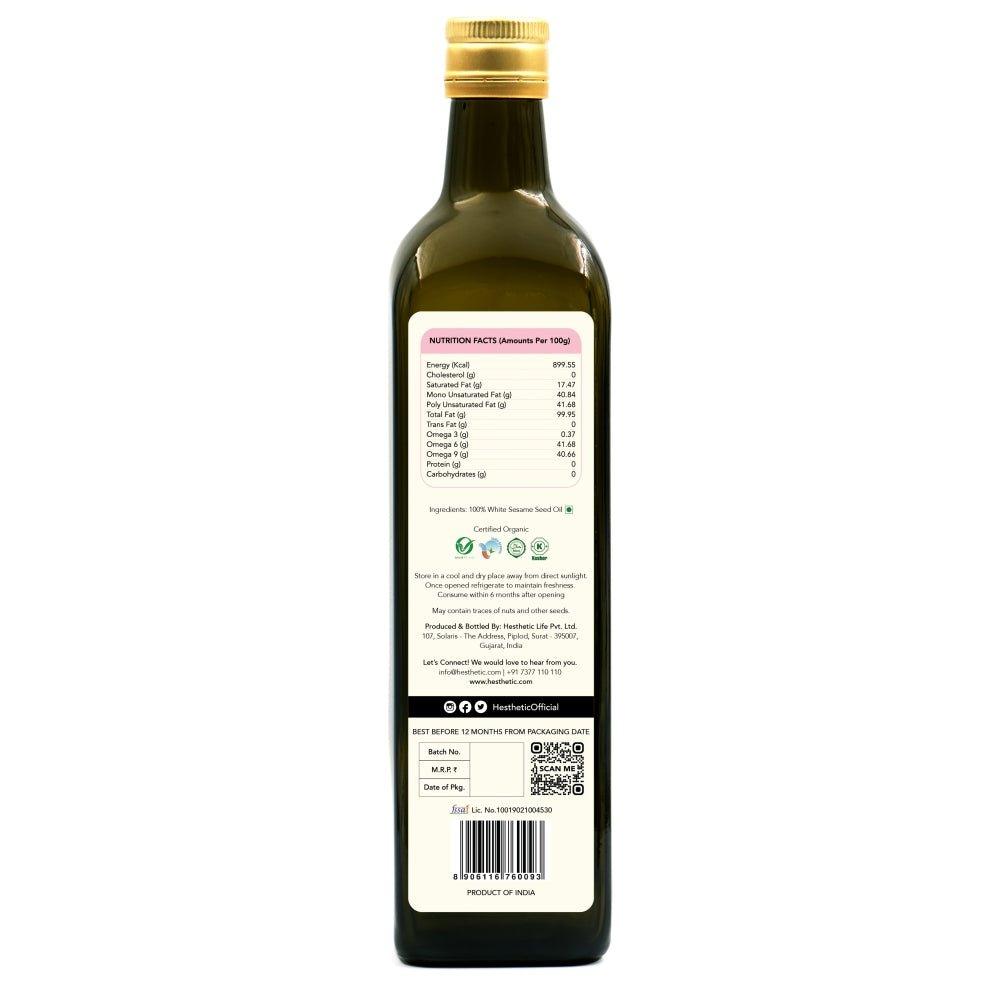Hesthetic Cold Press White Sesame Seed OilHealth Care