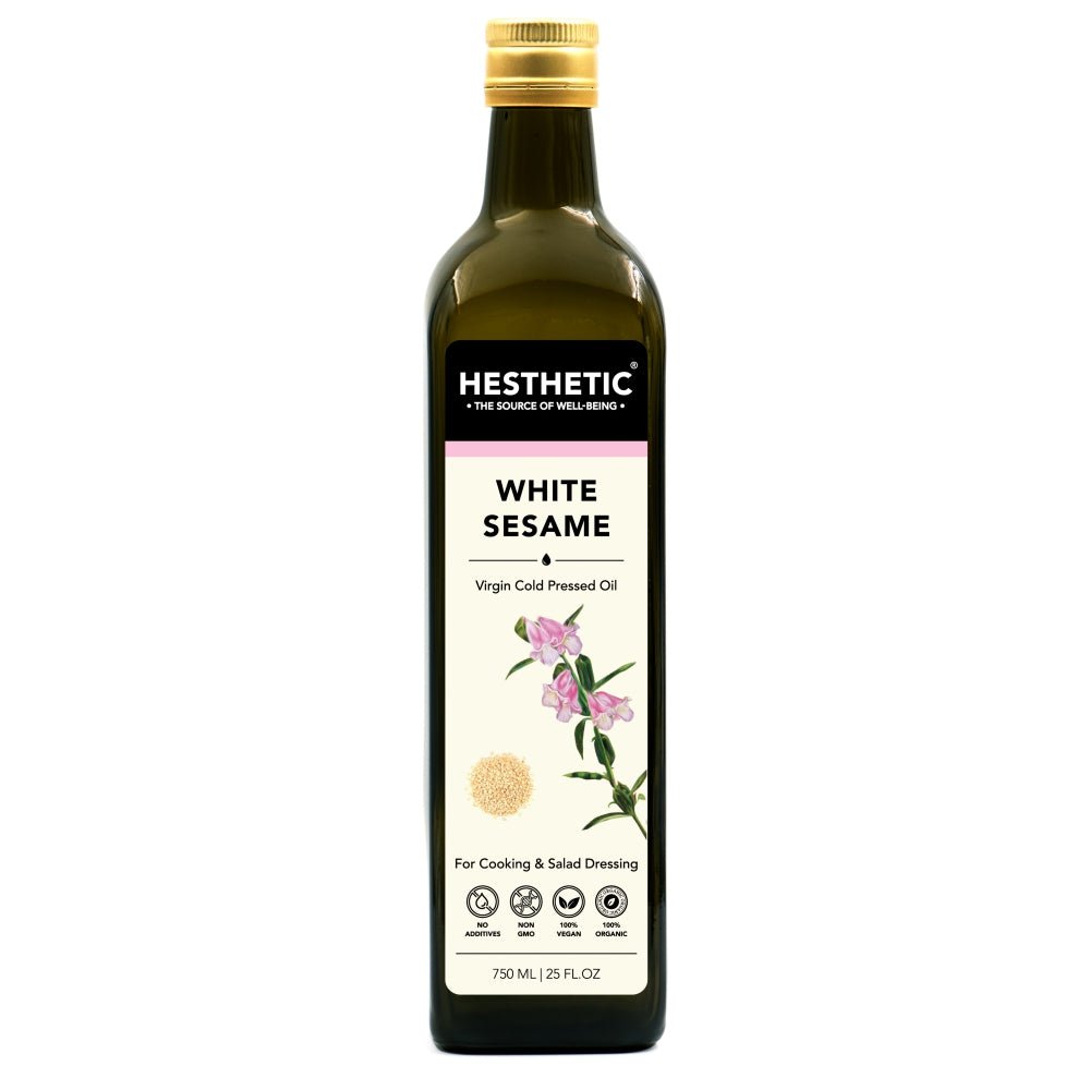 Hesthetic Cold Press White Sesame Seed Oil - CBD Store India