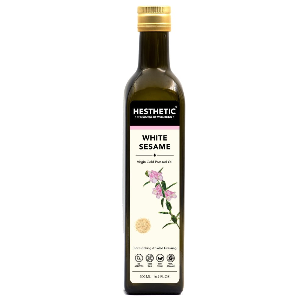 Hesthetic Cold Press White Sesame Seed Oil - CBD Store India