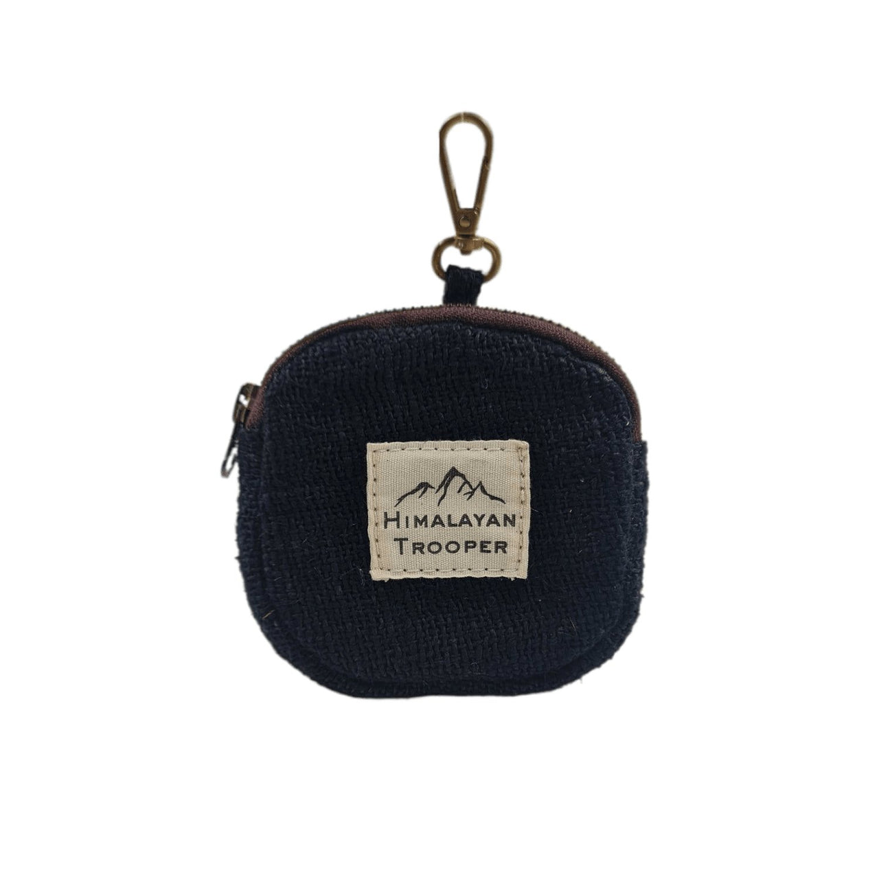 Himalayan Trooper's Pure Hemp Circle Pouch - Pure Hemp Uitility Pouch made from 100% hemp with a soft organic cotton lining. - CBD Store India