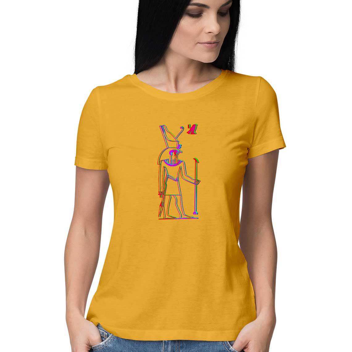Horus - The God of the Sky Women's T-Shirt - CBD Store India