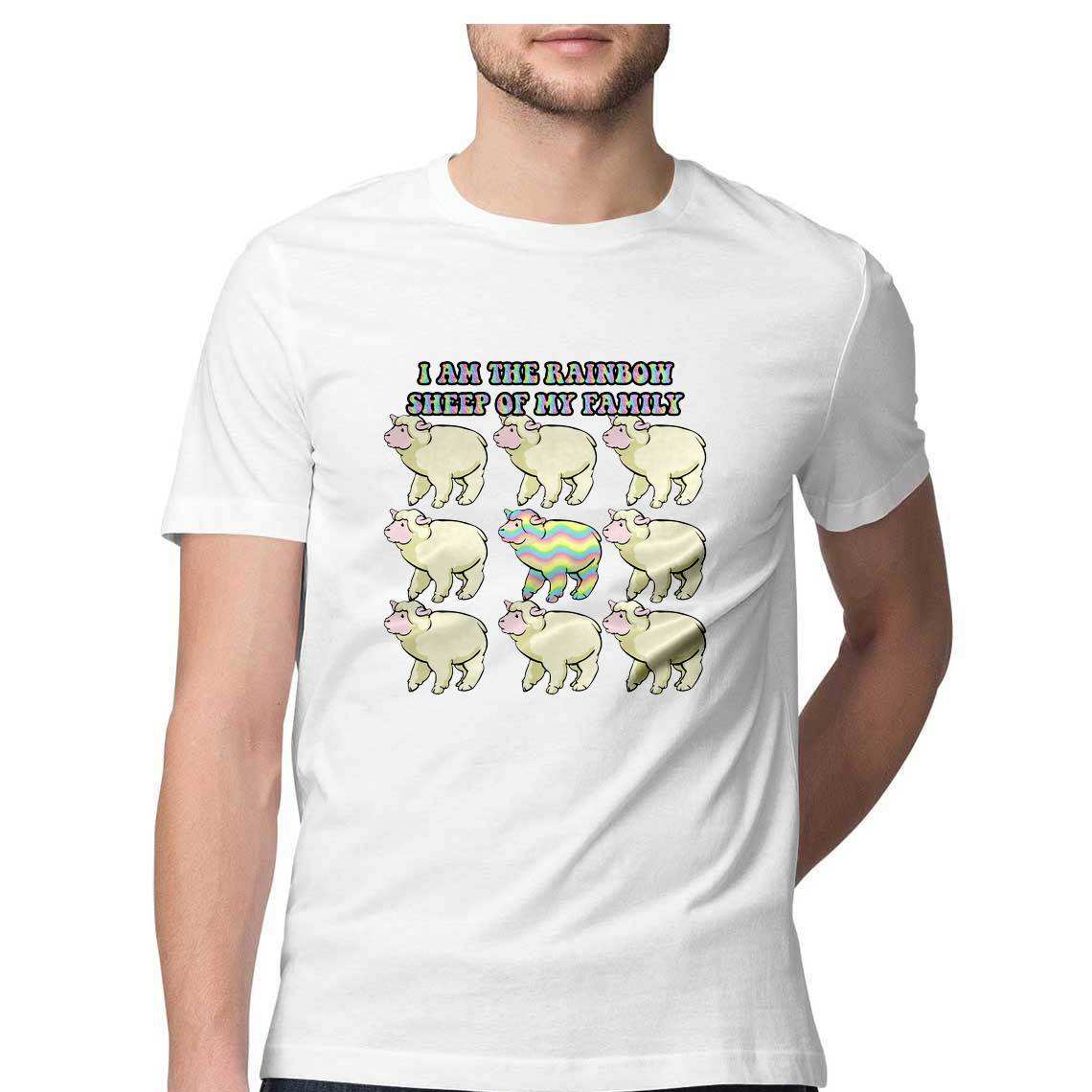 I am the Rainbow Sheep of the Family Men's T-Shirt - CBD Store India