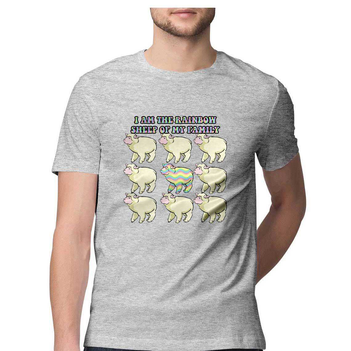 I am the Rainbow Sheep of the Family Men's T-Shirt - CBD Store India