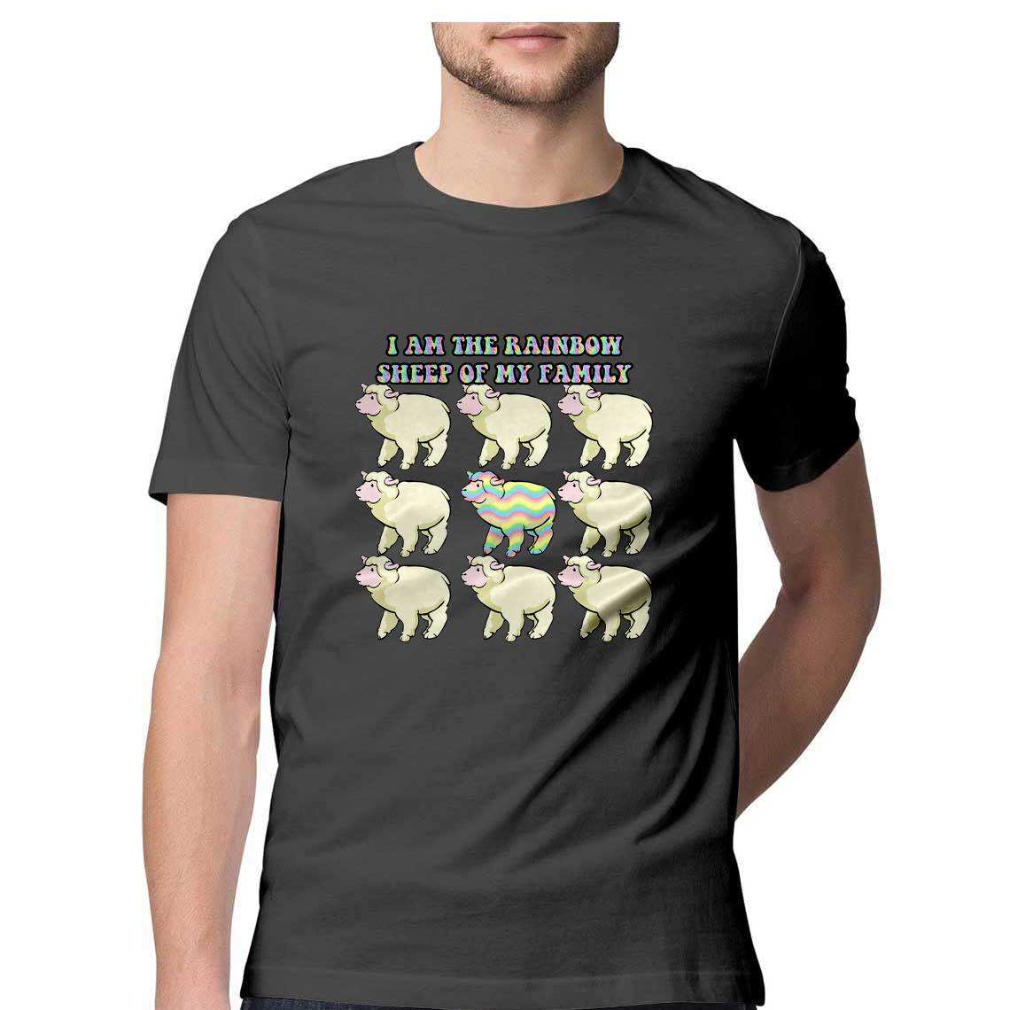 I am the Rainbow Sheep of the Family Men's T-Shirt - CBD Store India