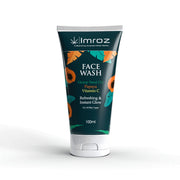 Imroz - Face Wash With Hemp Seed Oil & Papaya - 100 ml - CBD Store India