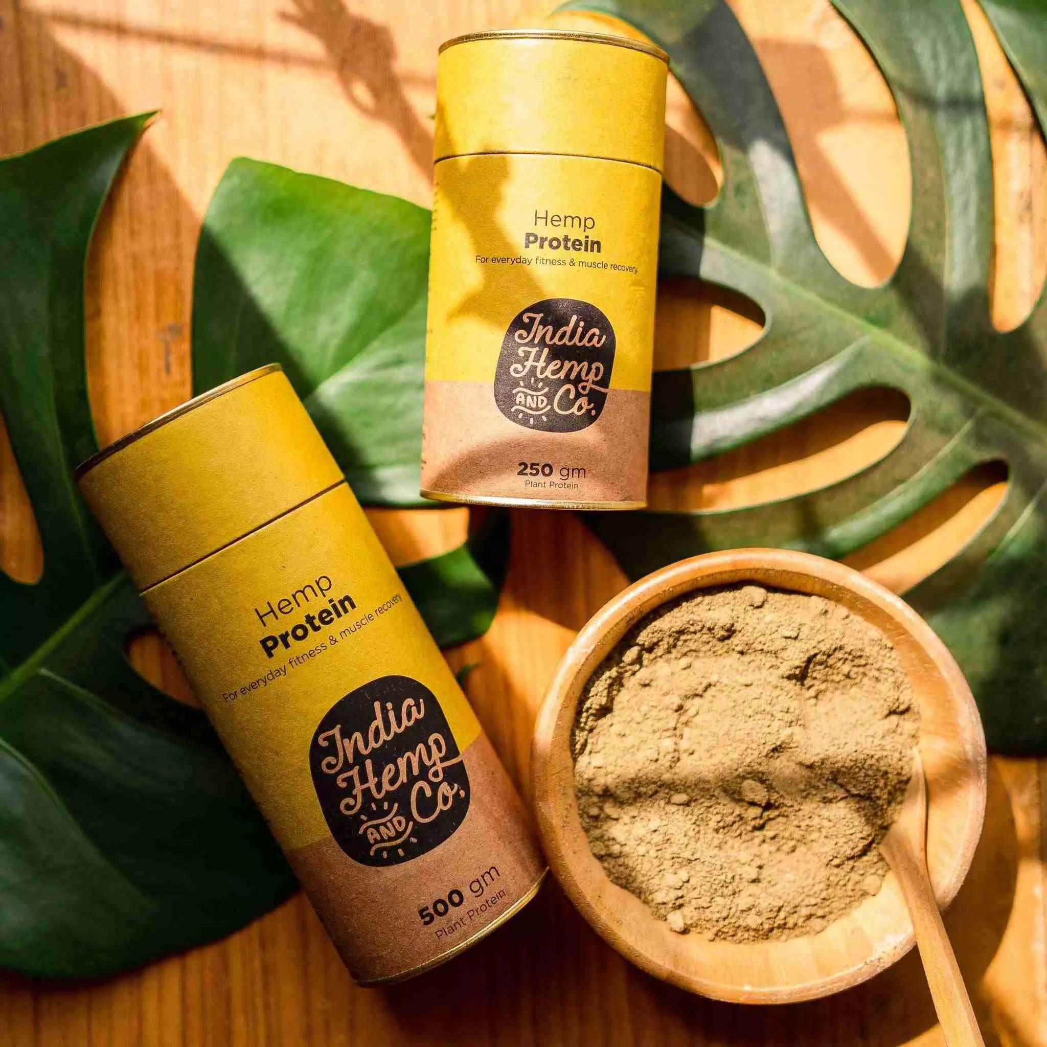 India Hemp & Co - Hemp Protein Powder 500gm.