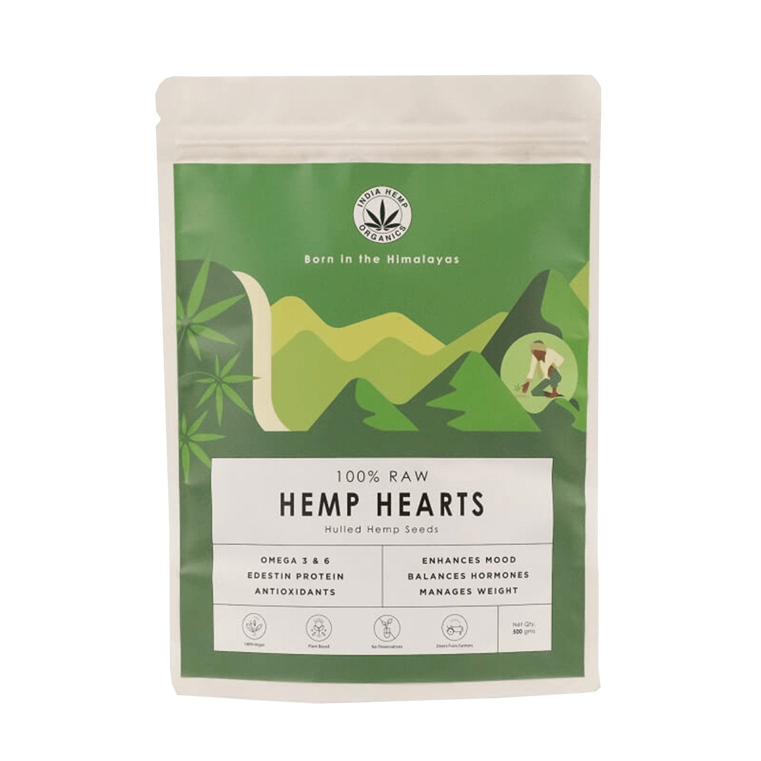 India Hemp Organics - Hemp Hearts - CBD Store India