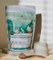India Hemp Organics - Hemp Protein Powder - French Vanilla Caramel - CBD Store India