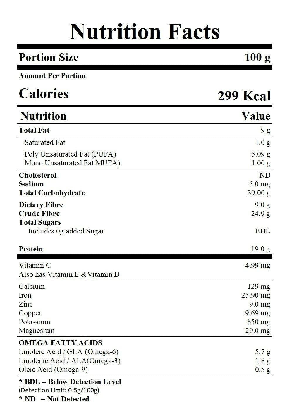 Indus Hemp - Hemp Flour 250gms/500gms.