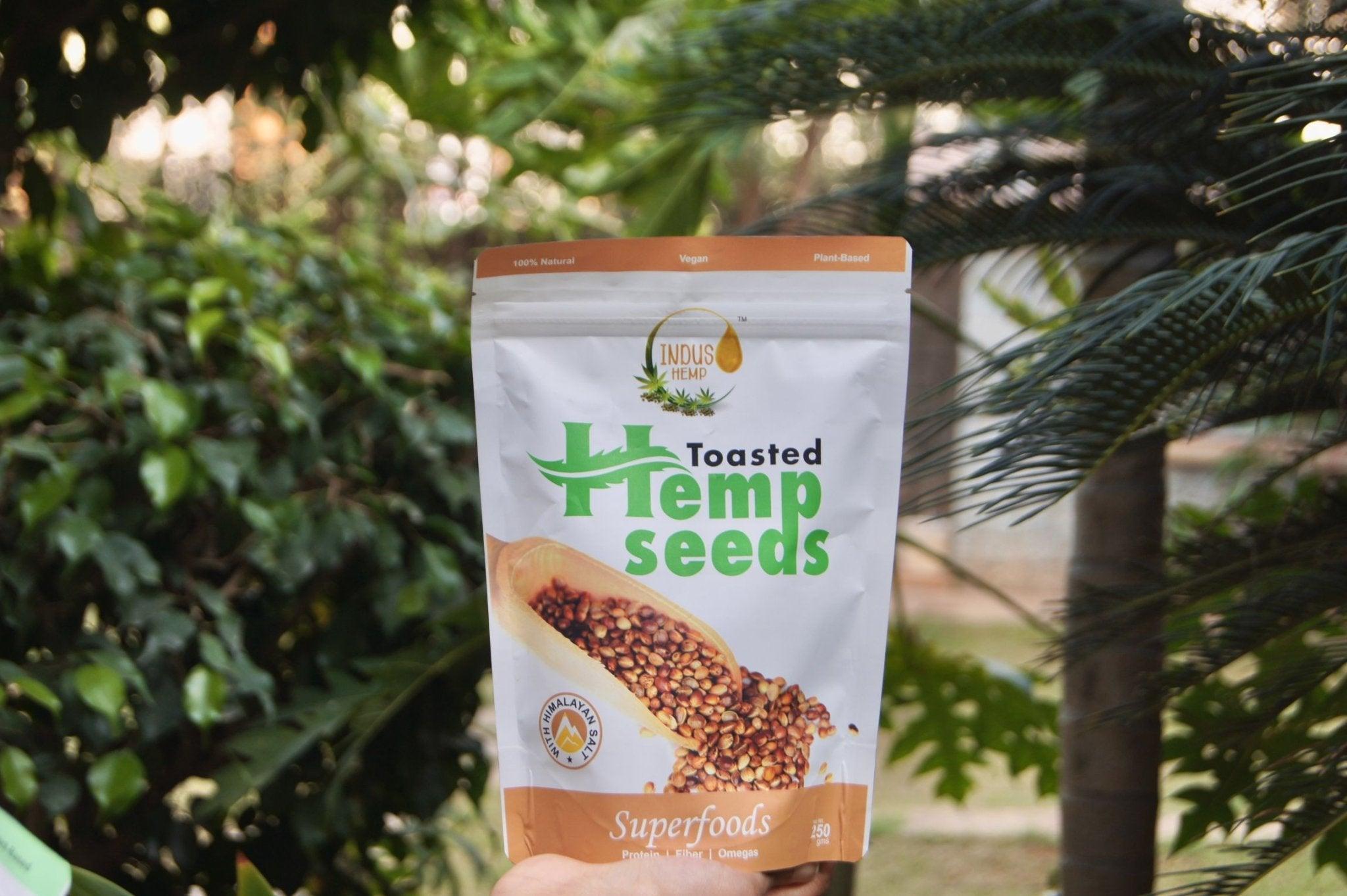 Indus Hemp - Hemp Toasted Seeds 250gms/500gms.