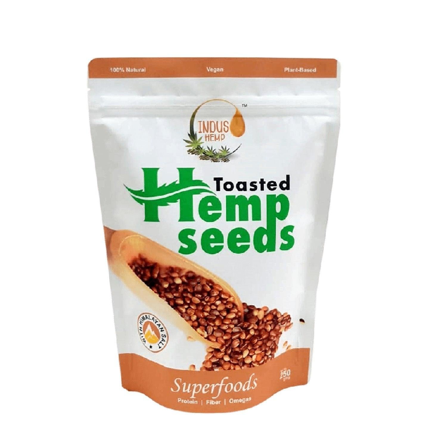 Indus Hemp - Hemp Toasted Seeds 250gms/500gms.