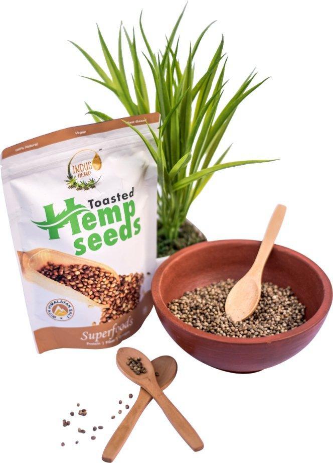 Indus Hemp - Hemp Toasted Seeds 250gms/500gms.