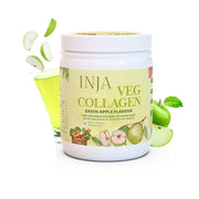 INJA Veg Collagen for Skin, Hair, Muscles & more - Green Apple Flavour - CBD Store India