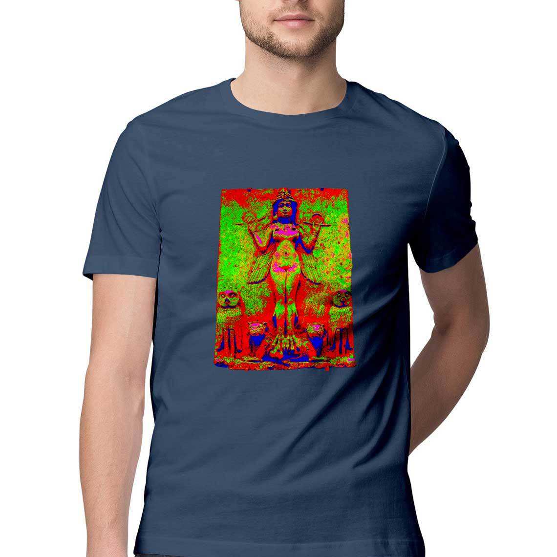 Ishtar - The Goddess of Love and War Men's T-Shirt - CBD Store India