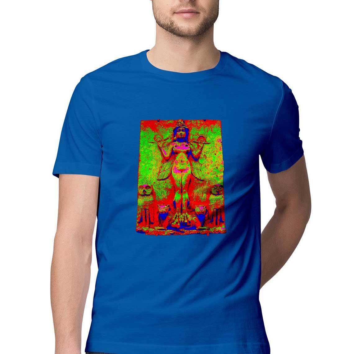 Ishtar - The Goddess of Love and War Men's T-Shirt - CBD Store India