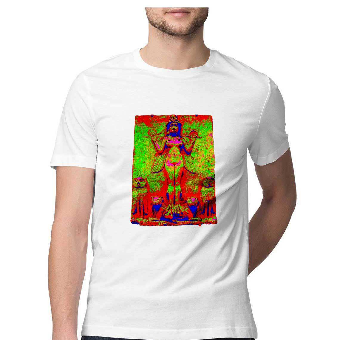 Ishtar - The Goddess of Love and War Men's T-Shirt - CBD Store India