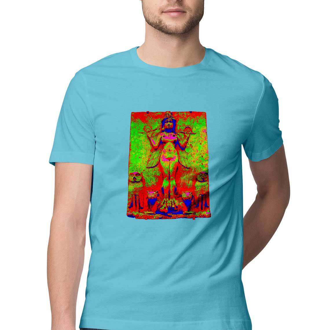 Ishtar - The Goddess of Love and War Men's T-Shirt - CBD Store India