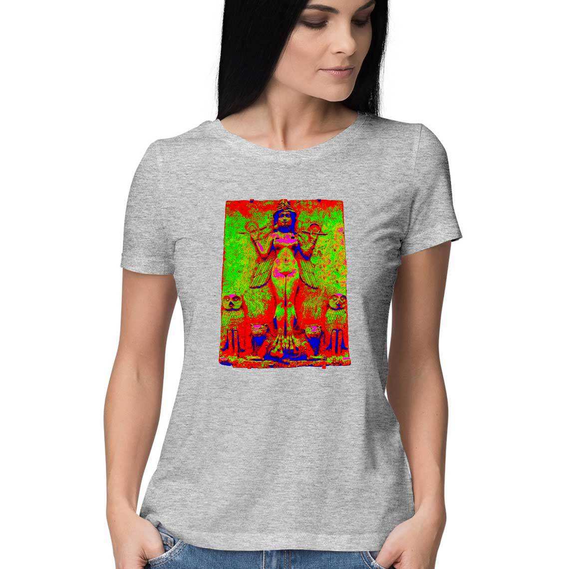 Ishtar - The Goddess of Love and War Women's T-Shirt - CBD Store India