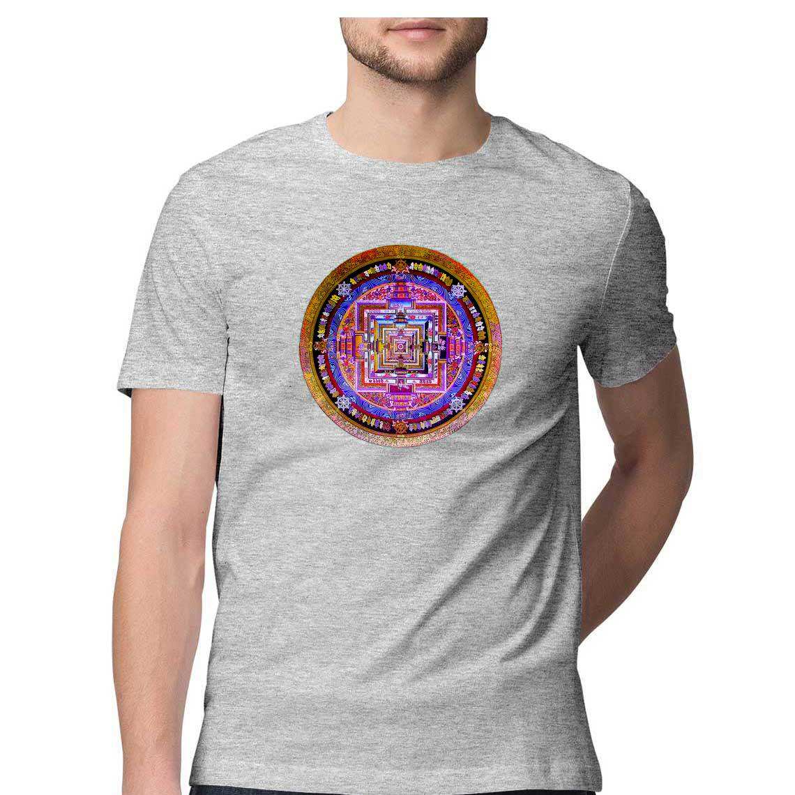 Kalachakra Yantra Men's Graphic T-Shirt - CBD Store India